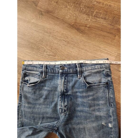 Mother 'The Double Dazzler In Lbo" womens Jeans 30x23.5 crop ankle straight fit - Picture 5 of 11